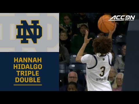 Hannah Hidalgo Triple-Double vs. Bellarmine