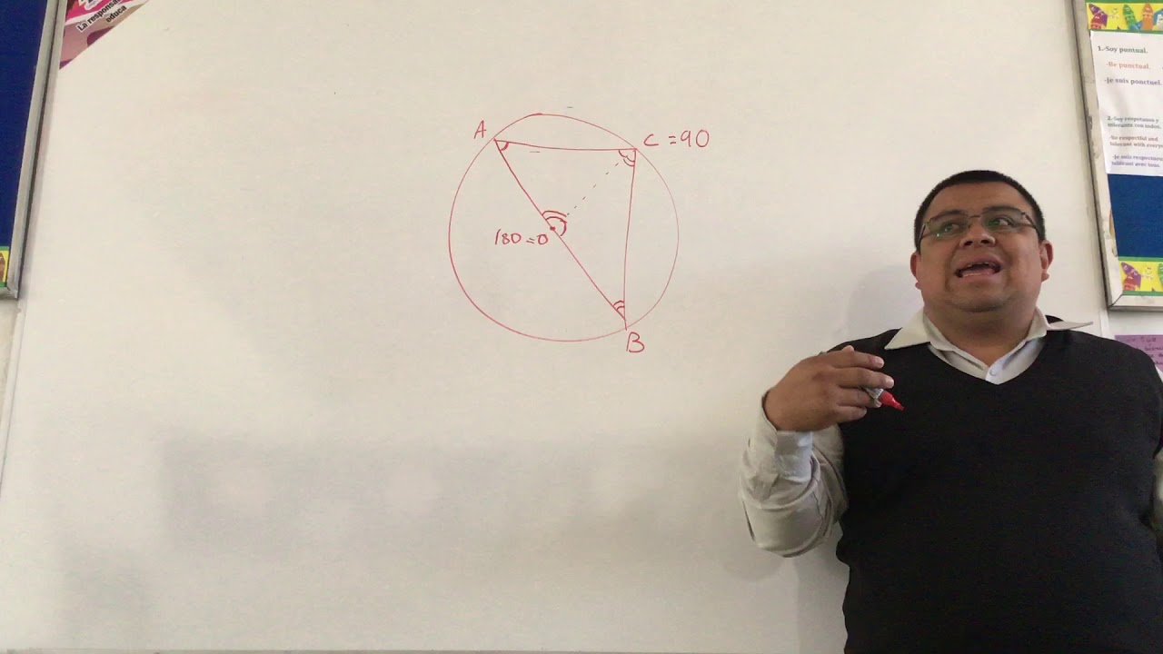 Ángulos centrales e inscritos con Thatquiz