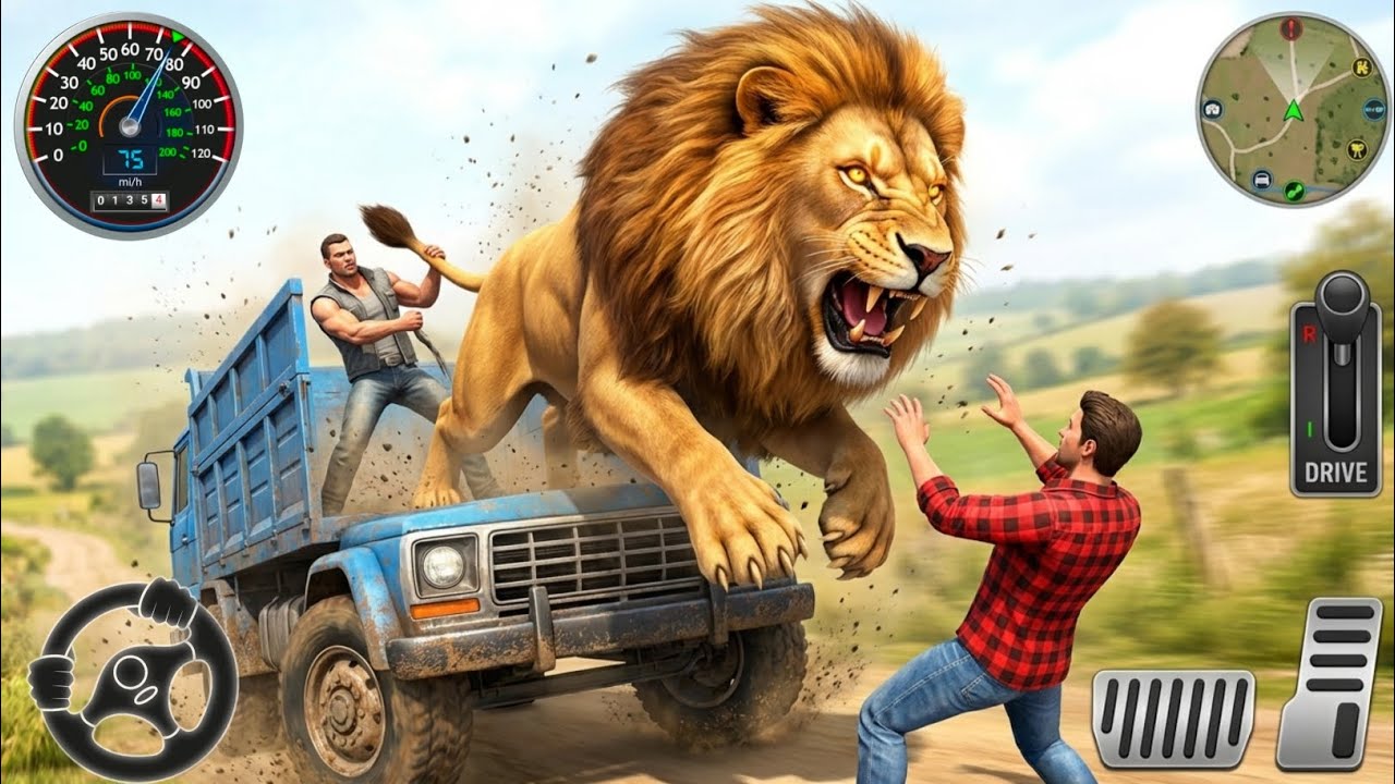 Animal Transport Truck Driving  3D Game 2026 | Farm & Wild Animal Transport Android Gameplay.