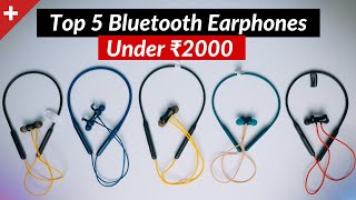 Top 5 Best Bluetooth Earphones Under ₹2000 | Buy in 2023🔥 screenshot 1