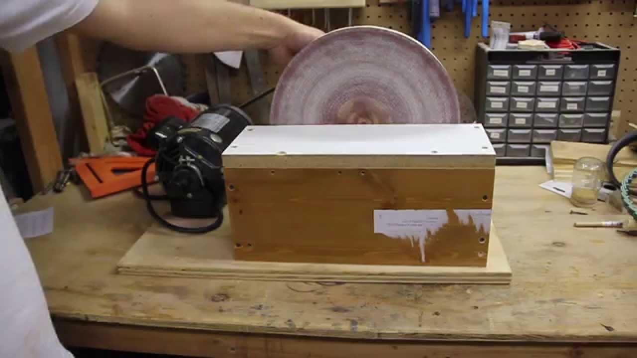 Homemade Disc Sander YouTube