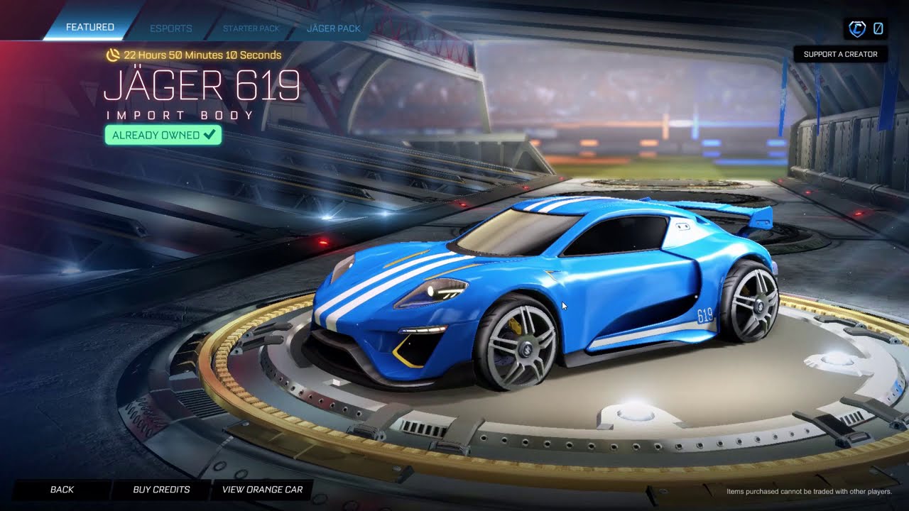 Rocket League Jager 619 YouTube