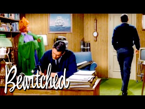 Darrin Has Been Split Into Two Halves | Bewitched