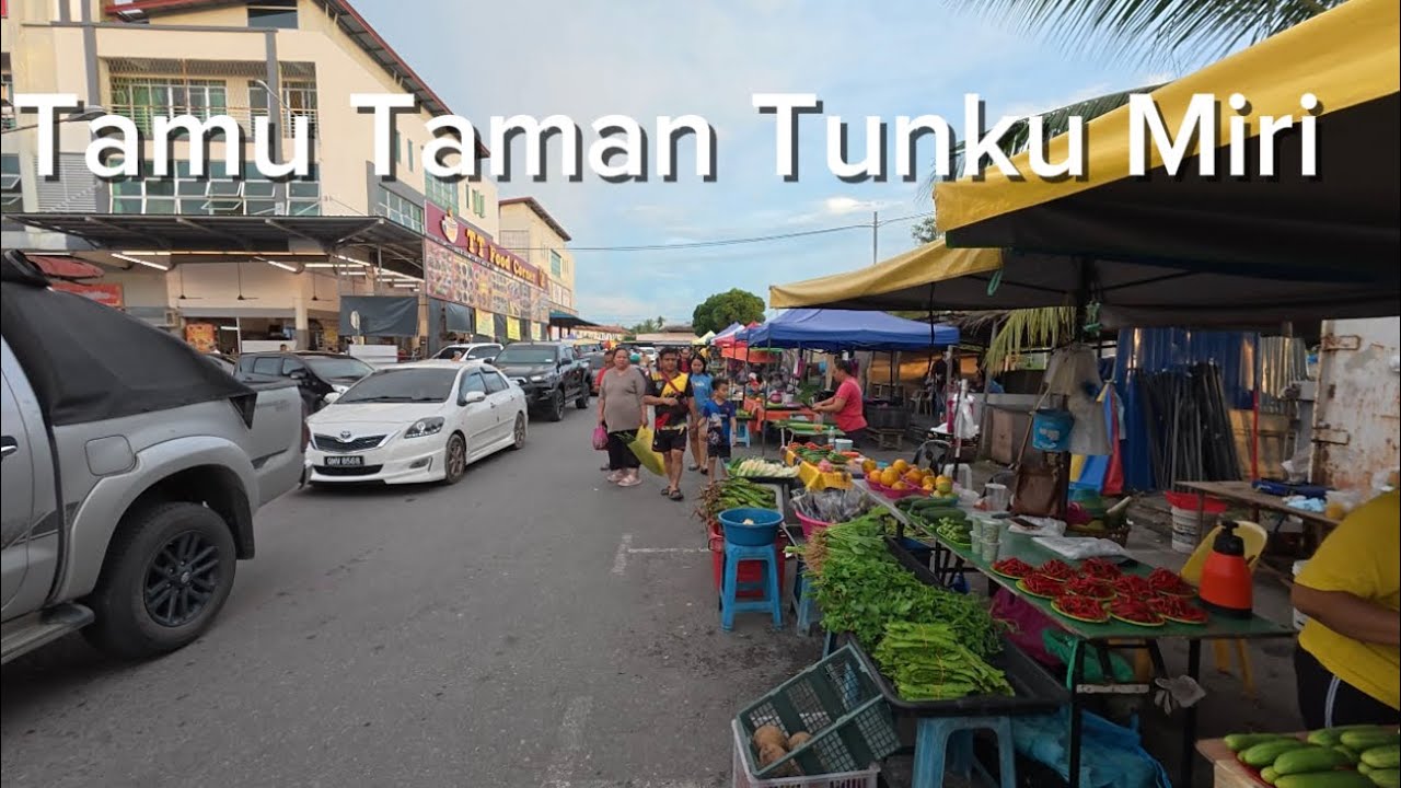 Tamu Taman Tunku Miri/Bermacam2 jenis sayur2an & buah2an/Rambang mata