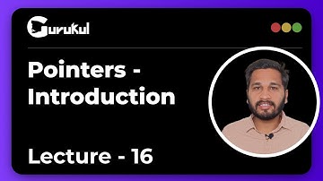Lecture 16 | Mastering Pointer:Essential Concept for Every Programmer | C Programming By Girish Garg