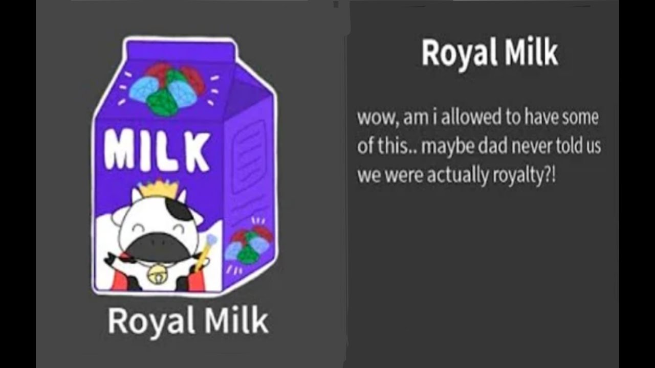 Royal milk and hidden places in find the milks roblox