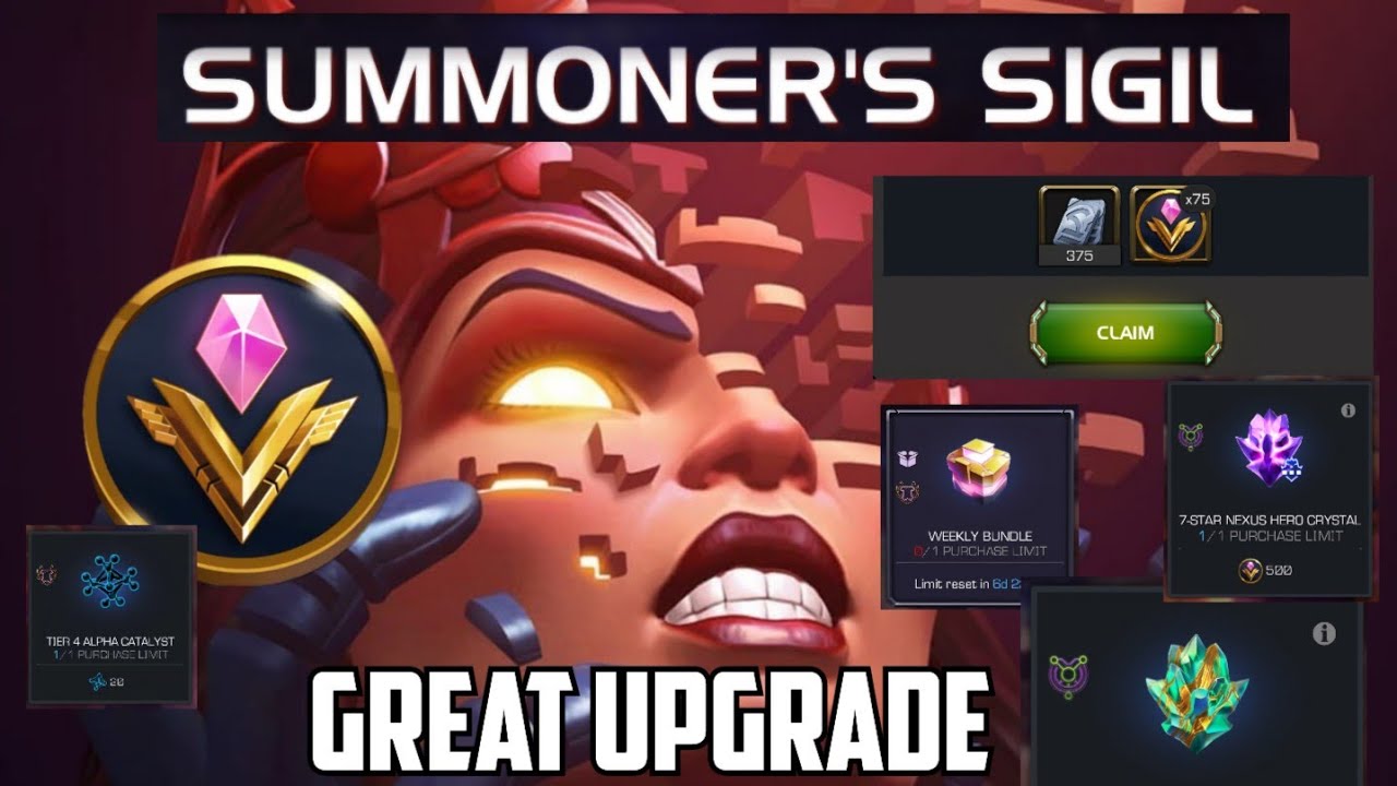 The Summoner's Sigil revamp is Insane—a Great Upgrade | Weekly Bundle, 7* Nexus and 7* Titan, T4A