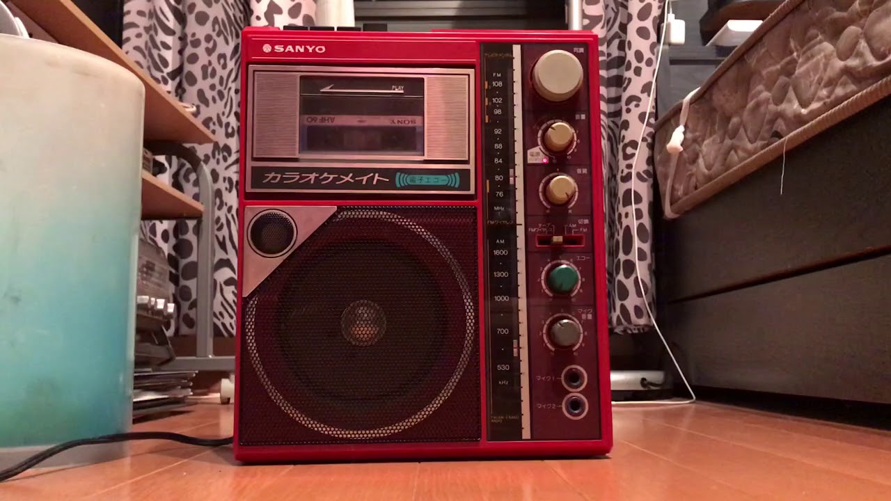 ジャンク品 SANYO ハチトラ カラオケ カセット