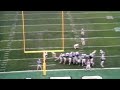 Jim turner 9 yard field goal full clip