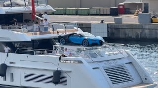 SUPERYACHTS LEAVING AT MONACO PORT HERCULES AFTER THE F1  GRAND PRIX 2024 @emman25MC