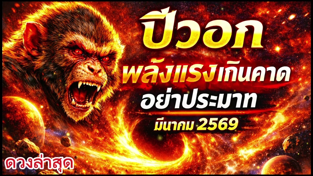 ปีวอก มีนาคม 2569 เดือนตัดสินชะตาแรงที่สุด