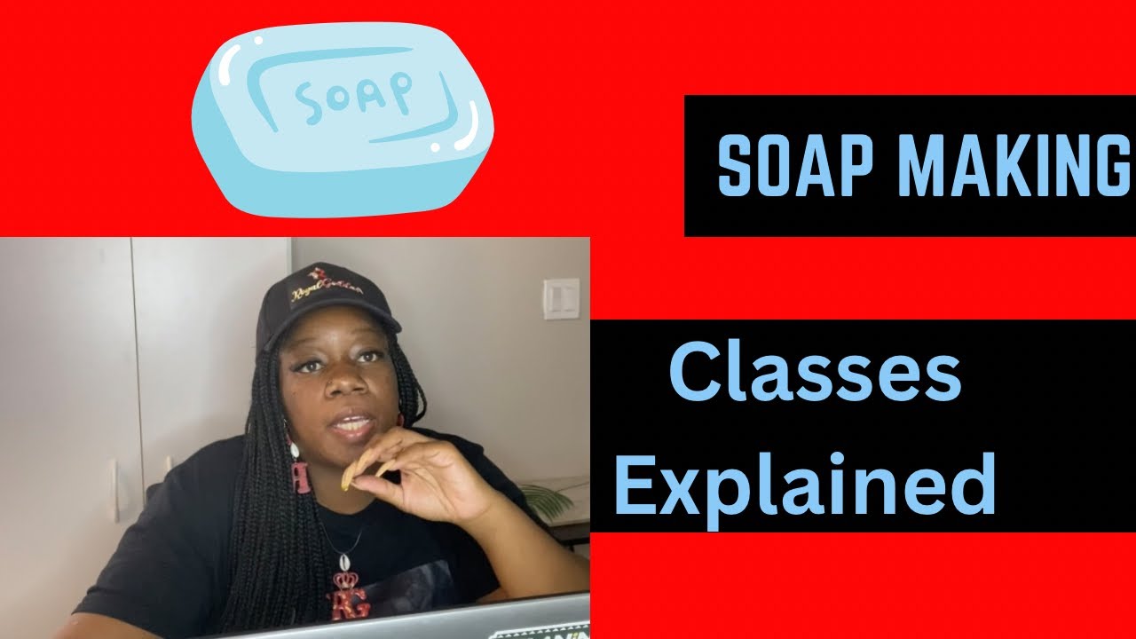 Advanced Cold Process Soap 🧼 Making Class explained