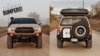 NEW (V2) Overland Tacoma Prototype Bumpers by Backwoods Adventure Mods – Install & Thoughts