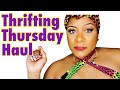 Spring Thrift Haul 2021 | My Unique Thrift & Goodwill Store | Fabulous Over 40 #Eclecticnista