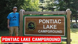 Pontiac Lake Campground and Recreation Area  Let's go camp it!