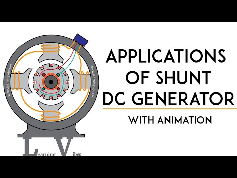 Applications of DC Shunt generator | Applications of DC Generator |  Mruduraj - YouTube