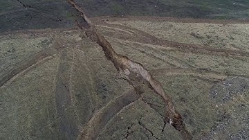 Union Gap Washington Landslide   DRONE VIDEO