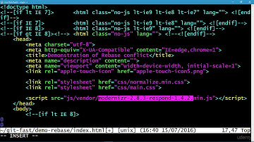086 Resolving Git rebase conflict Lab