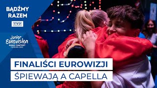 Uczestnicy EUROWIZJI JUNIOR rozśpiewują się przed FINAŁEM!