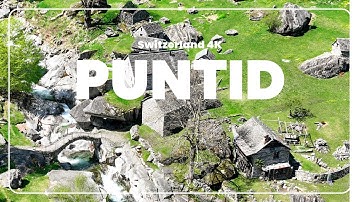 Puntid & Foroglio Waterfall – Hidden Paradise in Val Calnègia, Switzerland [4K Drone]