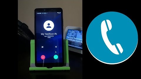 TCL A2 incoming call