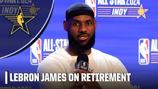 LeBron opens up on retirement timeline, admits he's '50/50' on a farewell tour | NBA on ESPN