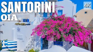 Exploring Oia Streets. Morning Walk In Oia, Santorini Greece. Virtual Walking Tour - September 2022