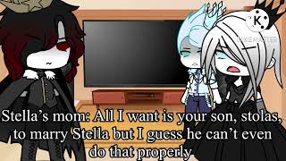 Paimon+Stella’s family (adrealphu and Stella’s mom) react to stoliz and stolas