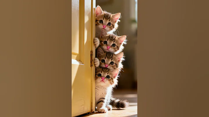 Video 11749041: adorable kitten enjoying, cat first funny, kitten climbing, kitten outside