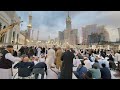 شاهد زحمة في المسجد الحرام وجولة في جرول مكة المكرمة 