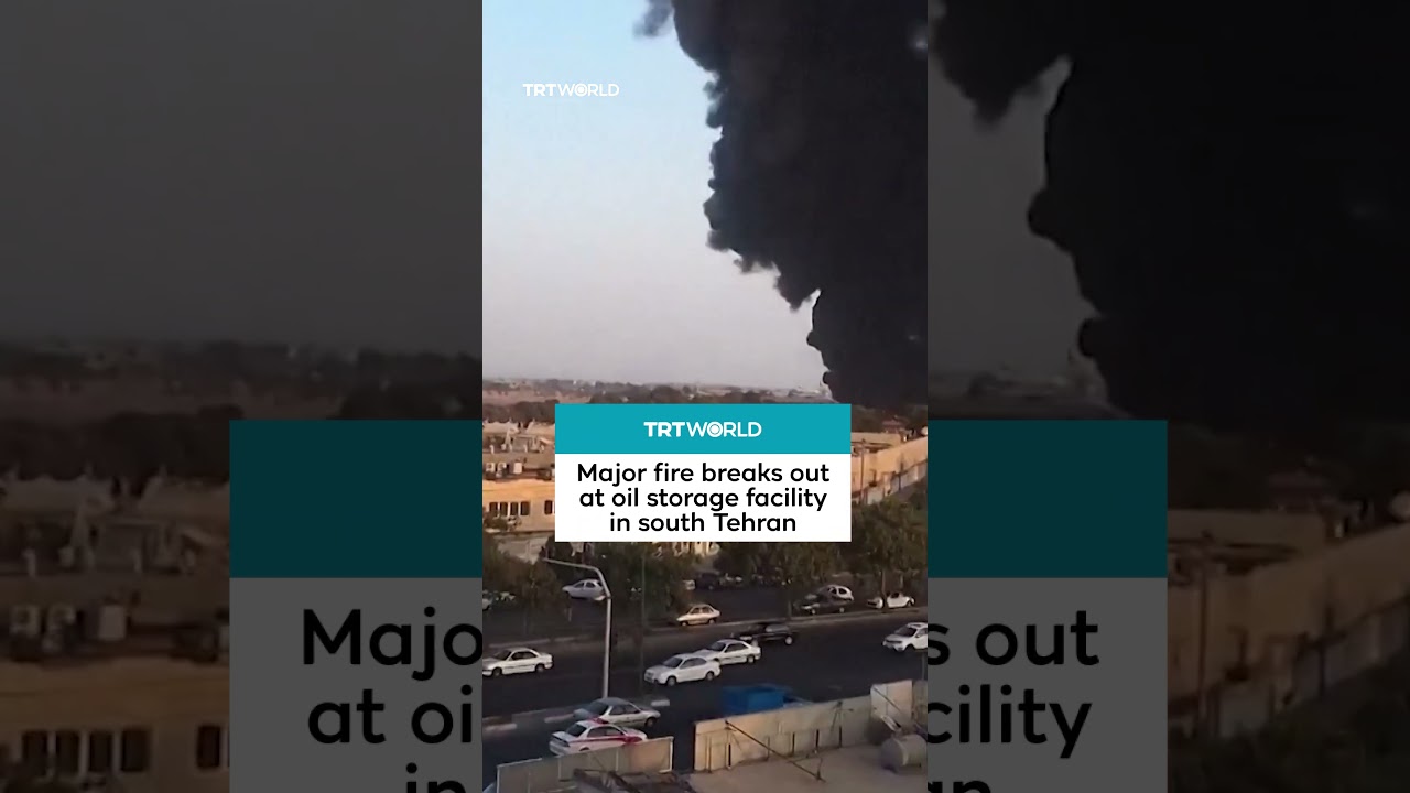Major fire breaks out at oil storage facility in south Tehran