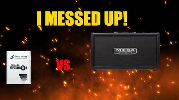 Torpedo Captor X vs Real Mesa 2x12 CAB - Metal Tone Test