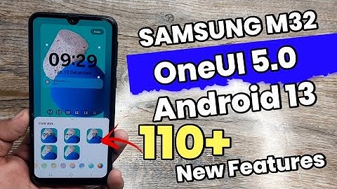 Samsung M32 OneUI 5.0 Android 13 New Features | Full Review | 110+ New Features | OneUI 5