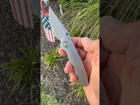 My Eutsler inset linerlock Dukling knife is my silver beauty but either way no rust at all!