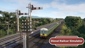 Diesel Railcar Simulator - Episode 11 - Scenery Update!