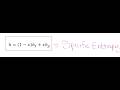 SPECIFIC ENTHALPY FOR A TWO-PHASE MIXTURE