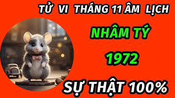 Tử vi trong tháng 11 âm lịch cho tuổi nhâm tý 1972 bão lộc đổ về trúng mánh đổi đời giàu cực khủng 