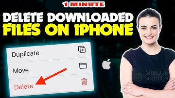 How to Delete Downloaded files on iphone / ipad  2024