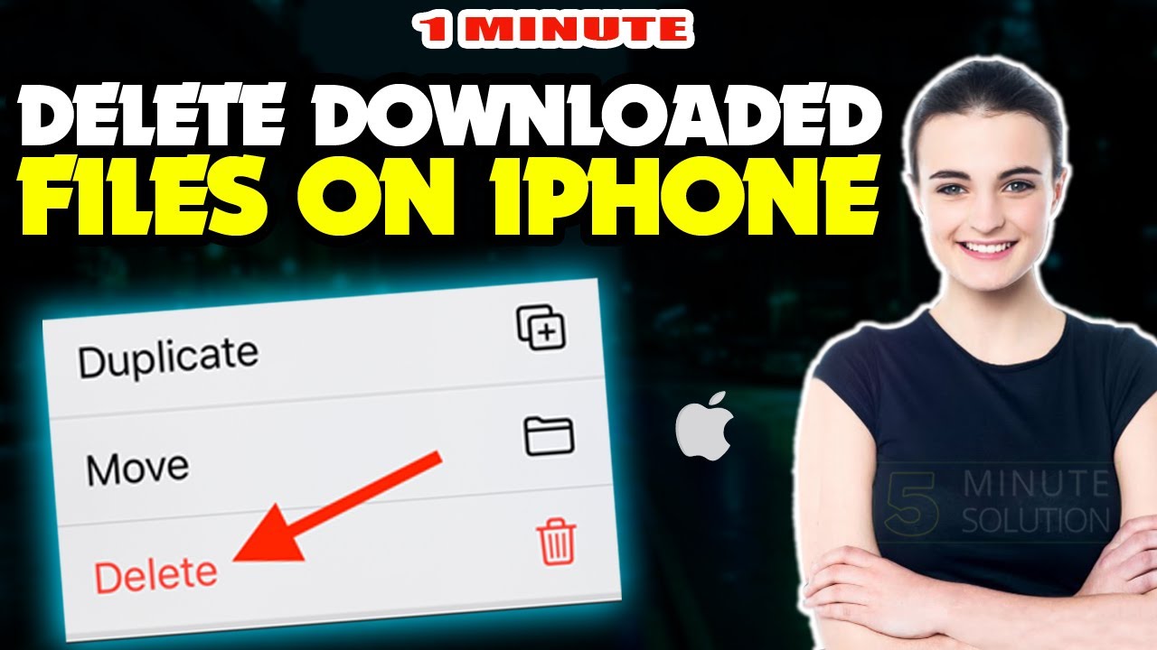 How To Delete Downloaded Files On Iphone / Ipad 2023 - Youtube