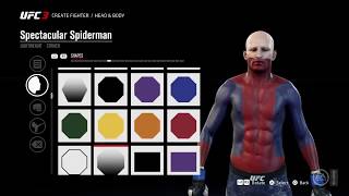 EA UFC 3 - Ultimate Team - Creating Spider-Man