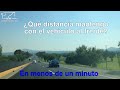 ¿Qué distancia mantengo con el vehículo del frente?| Regla de los 3 segundos