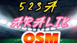 Osm 2022 523 A Aralık Güncel Taktik Online Soccer Manager Tactic New Tactic
