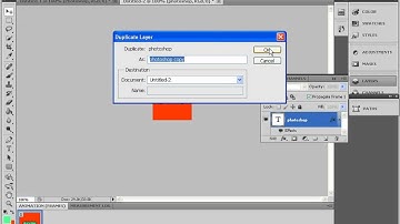 How to make text Blink using Photoshop Cs5