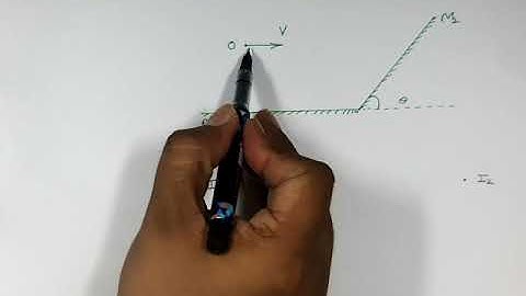 17 Solved Example 2 on velocity of image in plane mirror