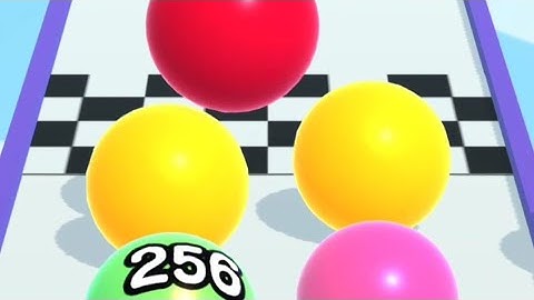 Ball Run 2048  _ All Levels Android Level 121 - 129