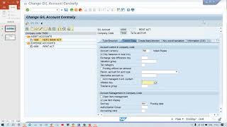 GL Master Field Status Control in sap #SAPFICO #SAPTraining #SAPCourse #FICO #FiCoMastery #ERPSkills screenshot 2