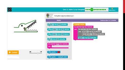 CODE_KURS 3_ Ders 11: Aktör İç içe Döngüler