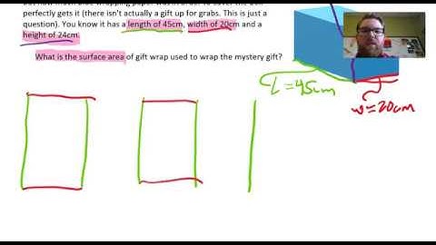 Grade 8 3D Objects 6 Surface Area of Rectangular Prism