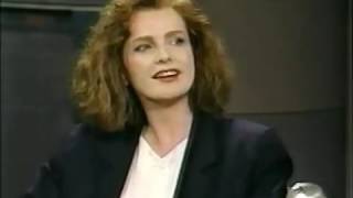05151990 Letterman Blair Brown & 05151991 Geena Davis