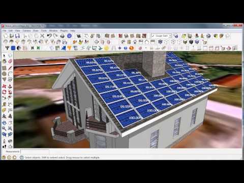 Skelion solar plugin for SketchUp